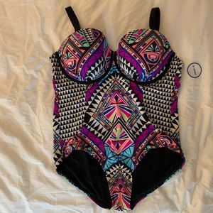 Swimsuits for All Tiki Underwire One-piece